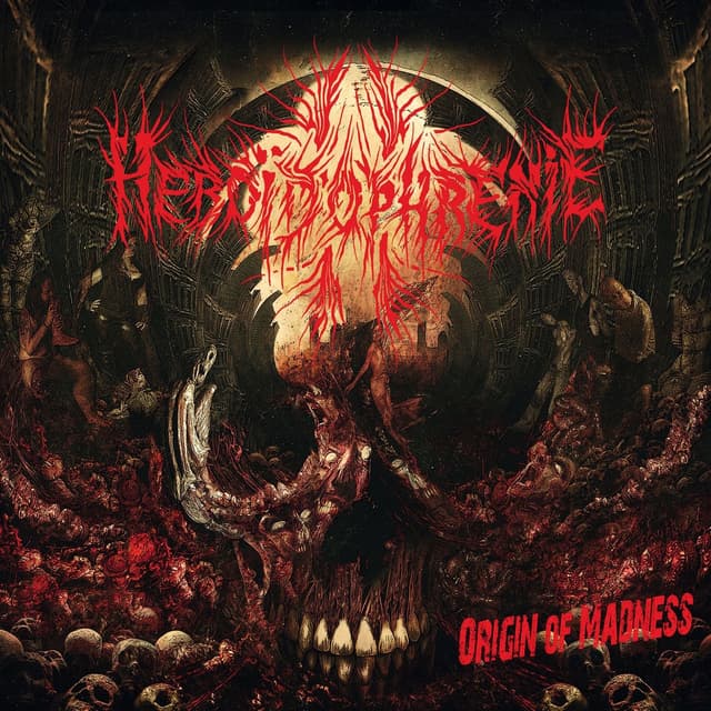 Album cover art for Origin of Madness
