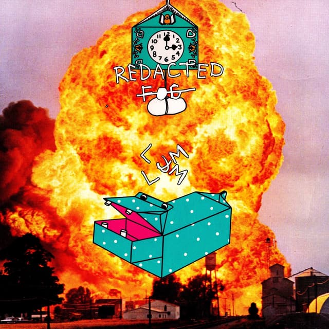 Album cover art for redacted fog