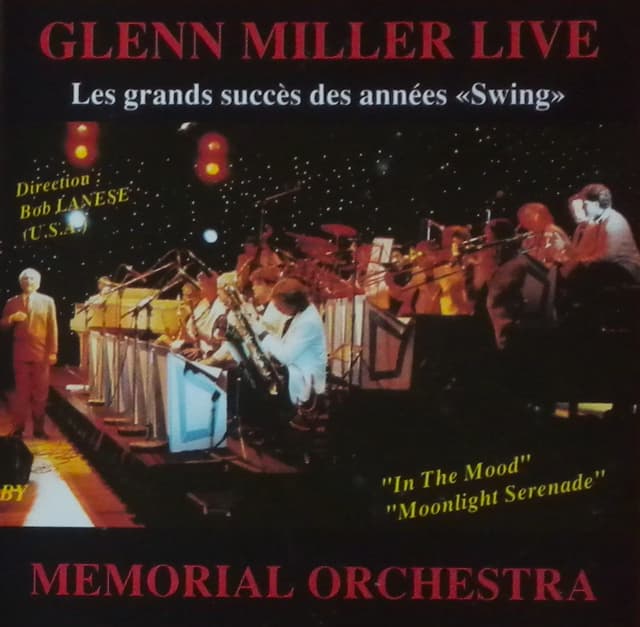 Album cover art for Glenn Miller Live - Les grands succès des années "Swing"