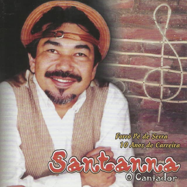 Album cover art for Forró Pé de Serra 10 Anos de Carreira