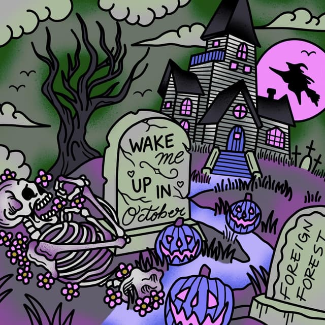 Album cover art for Wake Me Up in October