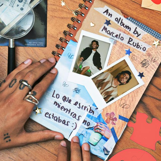 Album cover art for Lo que escribí mientras no estabas :)