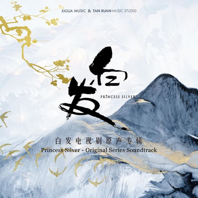 Album cover art for 白发 电视剧原声带
