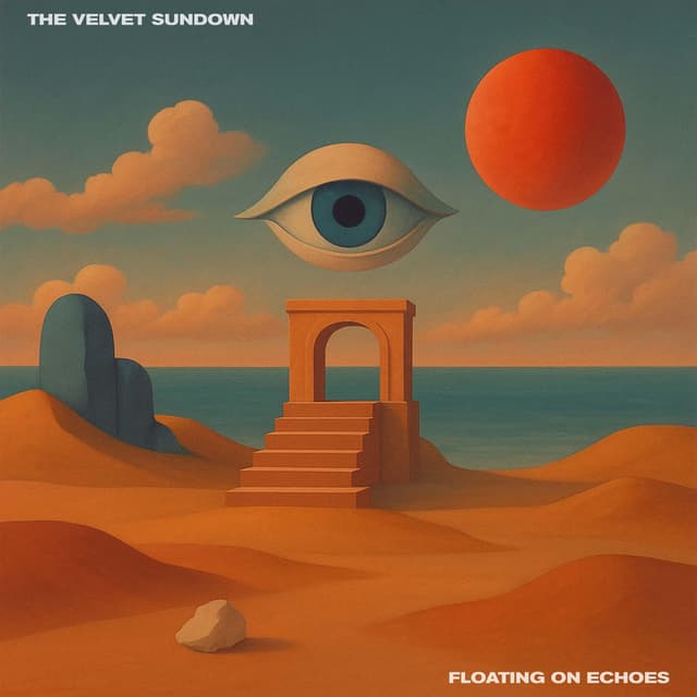 Album cover art for Floating on Echoes