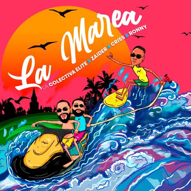 Album cover art for La Marea