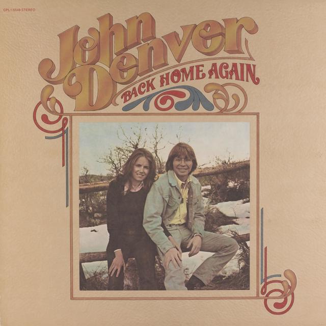 Album cover art for Back Home Again