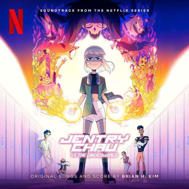 Album cover art for Jentry Chau vs the Underworld: Soundtrack From the Netflix Series