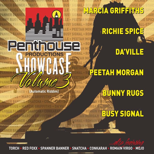 Album cover art for Penthouse Showcase Vol. 3: Automatic Riddim