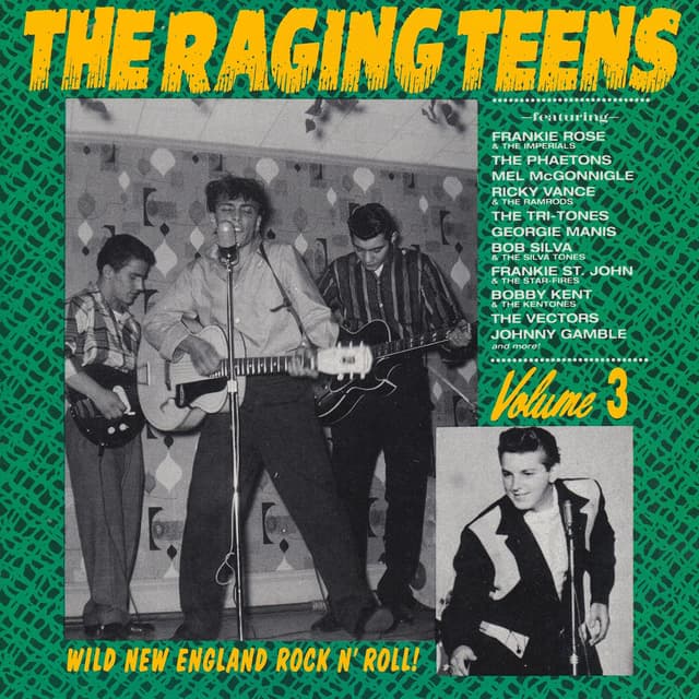 Album cover art for The Raging Teens, Vol. 3