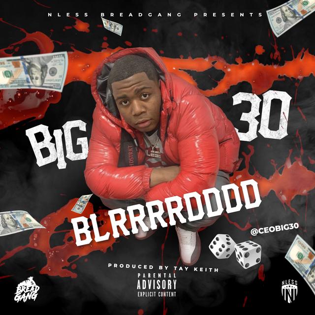 Album cover art for BLRRRRDDDD