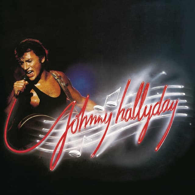 Album cover art for Johnny Hallyday au Zénith