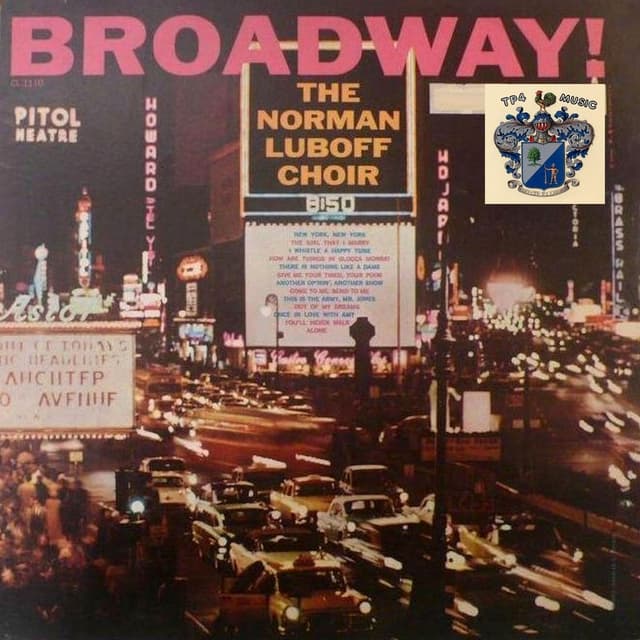 Album cover art for Broadway!