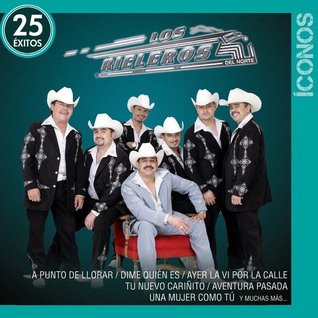 Album cover art for Íconos 25 Éxitos