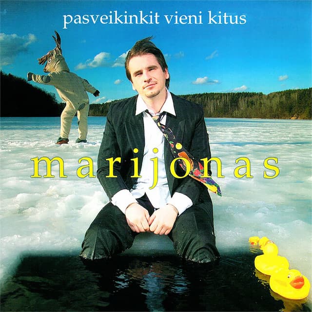 Album cover art for Pasveikinkit Vieni Kitus
