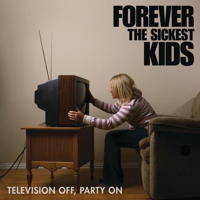 Album cover art for Television Off, Party On