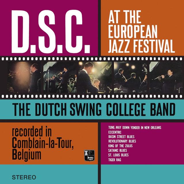 Album cover art for D.S.C. At The European Jazz Festival