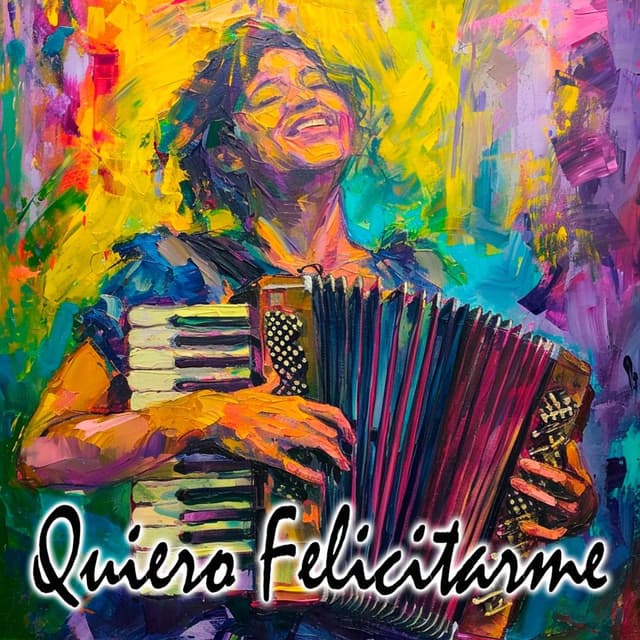 Album cover art for Quiero Felicitarme