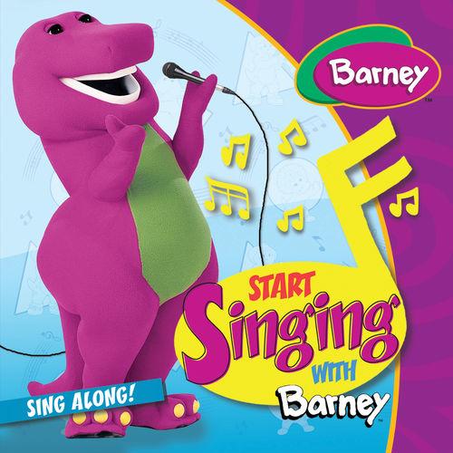 Album cover art for Start Singing with Barney