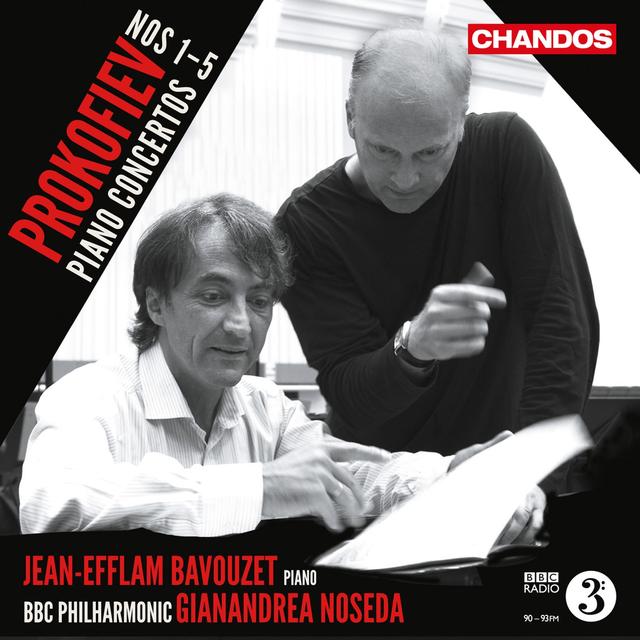 Album cover art for Prokofiev: Piano Concertos Nos. 1-5