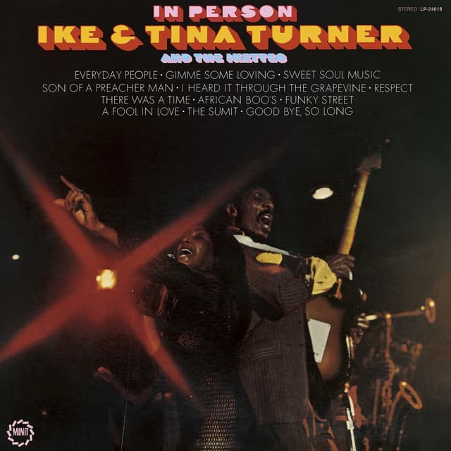 Album cover art for In Person