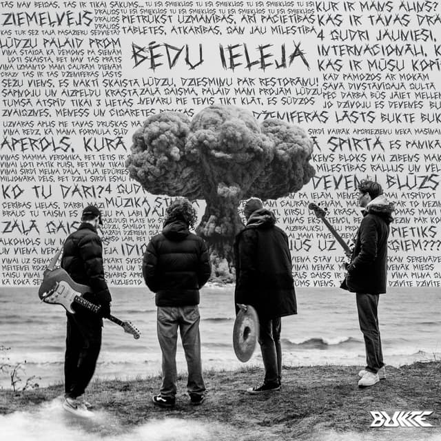 Album cover art for Bēdu Ieleja