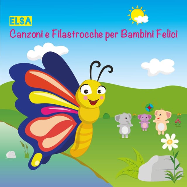 Album cover art for Canzoni e filastrocche per bambini felici