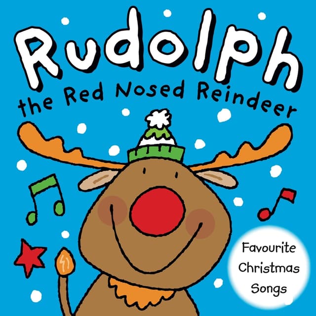 Album cover art for Rudolph the Red Nosed Reindeer
