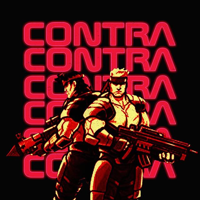 Album cover art for Contra