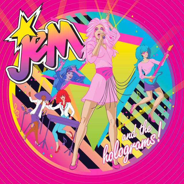 Album cover art for Jem and the Holograms