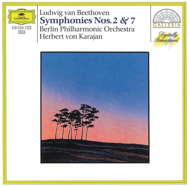 Album cover art for Beethoven : Symphonies Nos.2 & 7