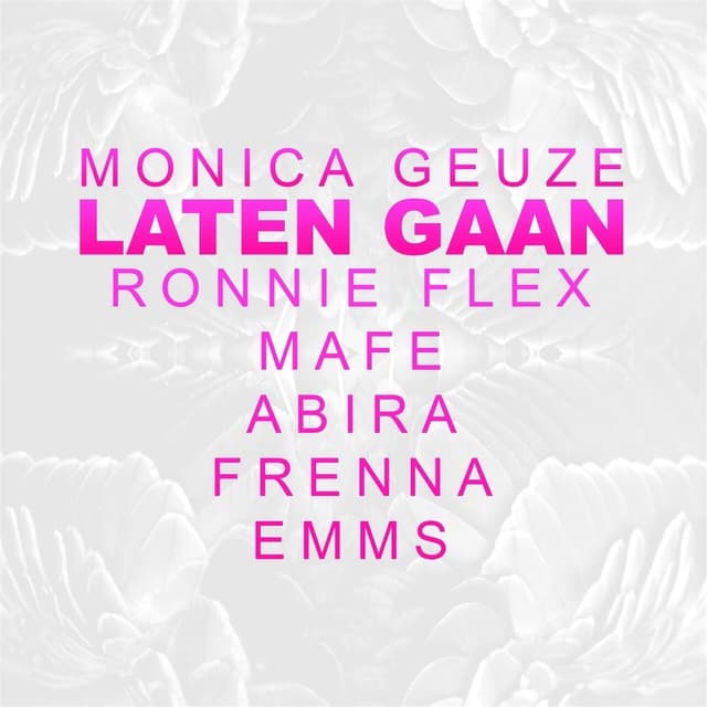 Album cover art for Laten gaan