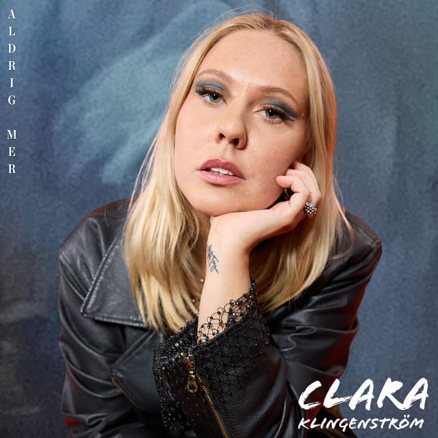 Album cover art for Aldrig mer