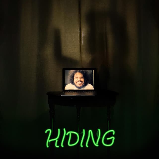 Album cover art for Hiding.