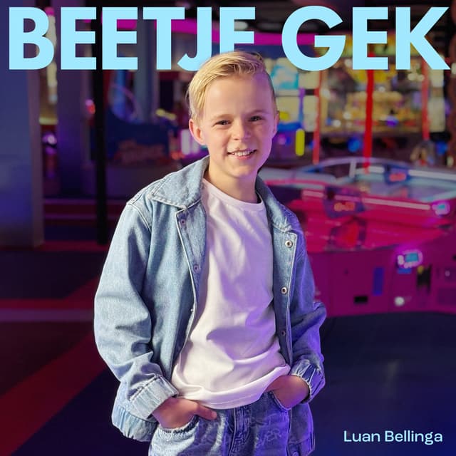 Album cover art for Beetje gek