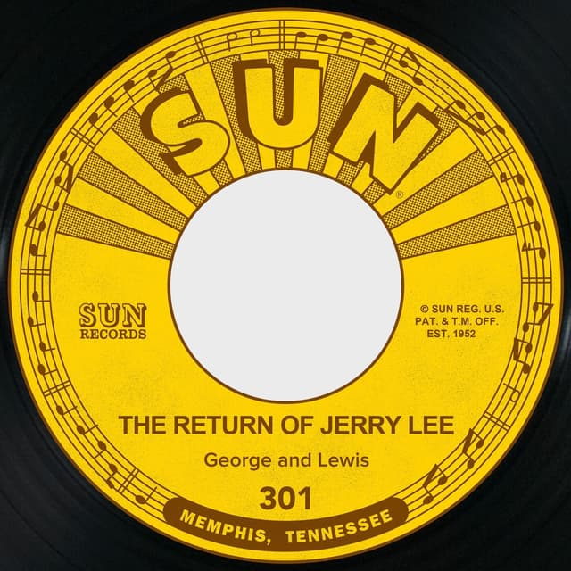 Album cover art for The Return of Jerry Lee / Lewis Boogie