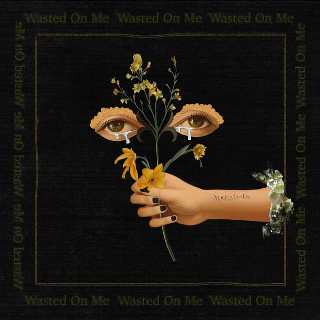 Album cover art for WASTED ON ME