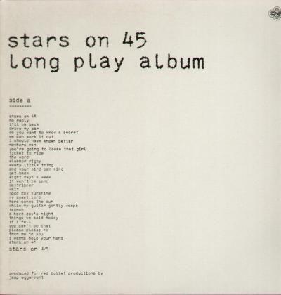 Album cover art for Long Play Album