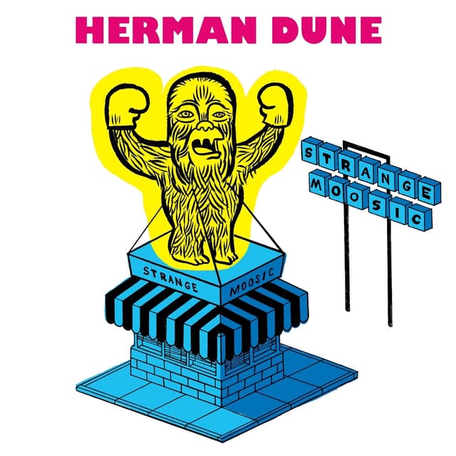 Album cover art for Strange Moosic