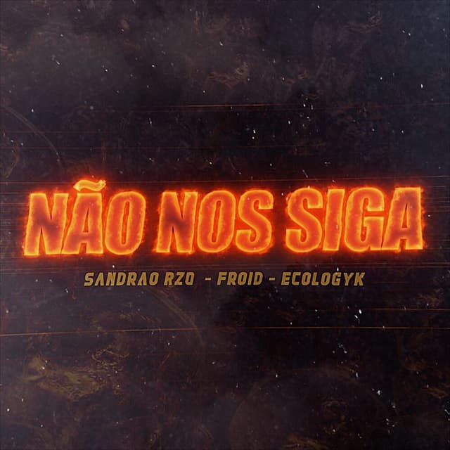 Album cover art for Não nos siga