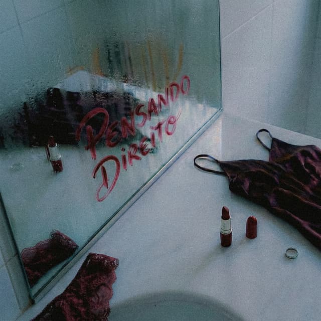 Album cover art for pensando direito