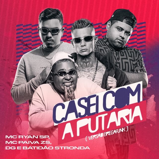 Album cover art for Casei Com a Putaria