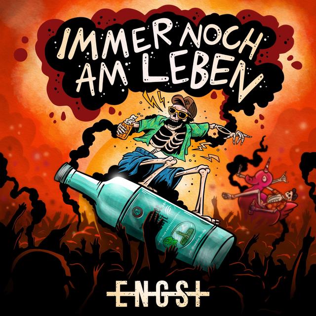 Album cover art for Immer noch am Leben