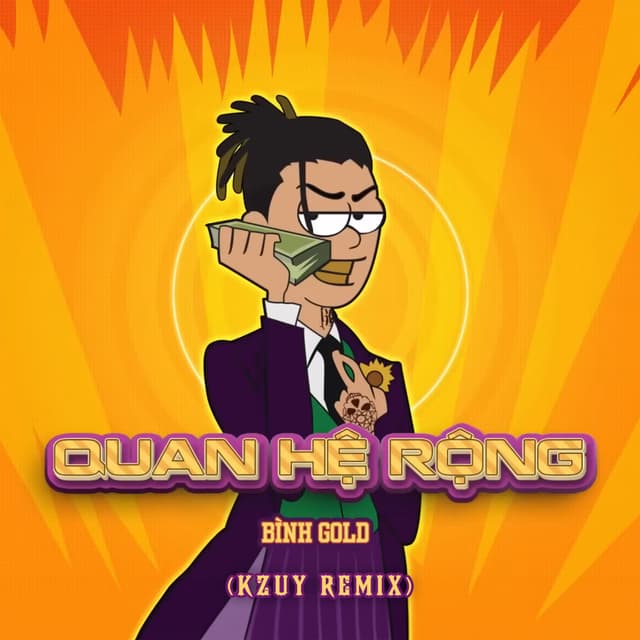 Album cover art for Quan Hệ Rộng