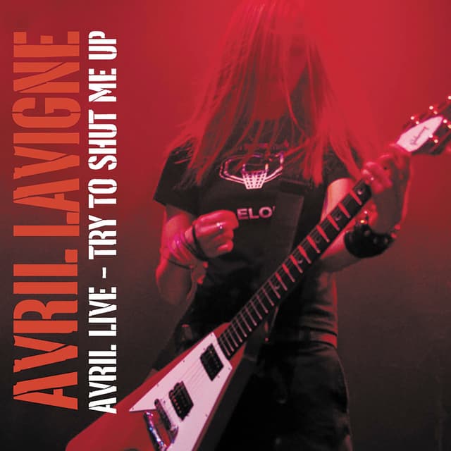 Album cover art for Avril Live: Try to Shut Me Up