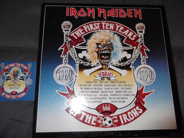Album cover art for The First Ten Years