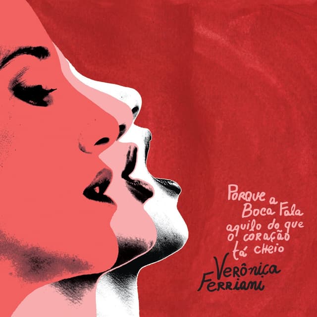 Album cover art for Porque a boca fala aquilo do que o coração tá cheio
