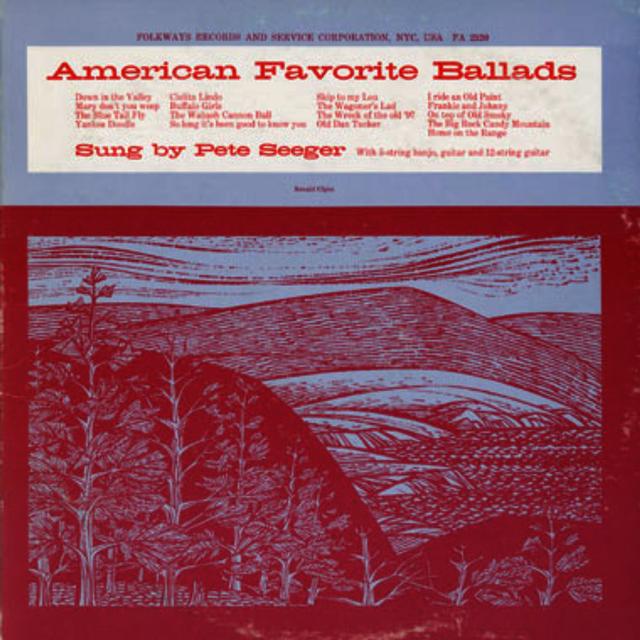 Album cover art for American Favorite Ballads, Vol. 1