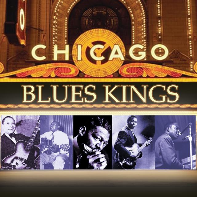 Album cover art for Chicago Blues Kings