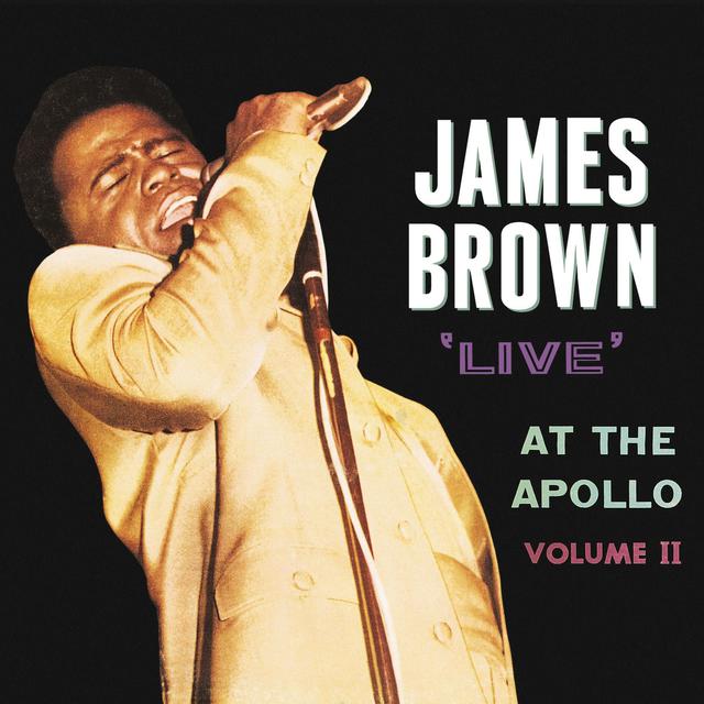 Album cover art for Live at the Apollo, Volume II