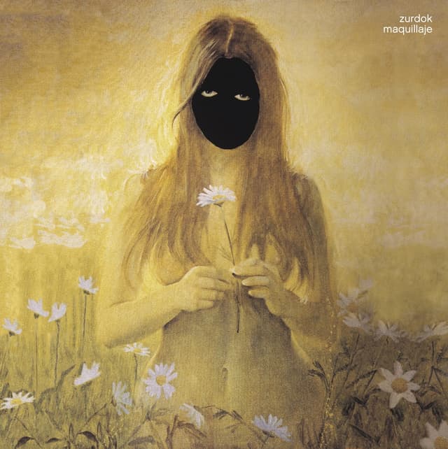 Album cover art for "Maquillaje"